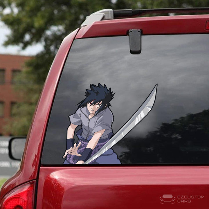 Naruto Car Accessories Anime Car Sticker Sasuke Uchiha gifts for fans - EzCustomcar - 2