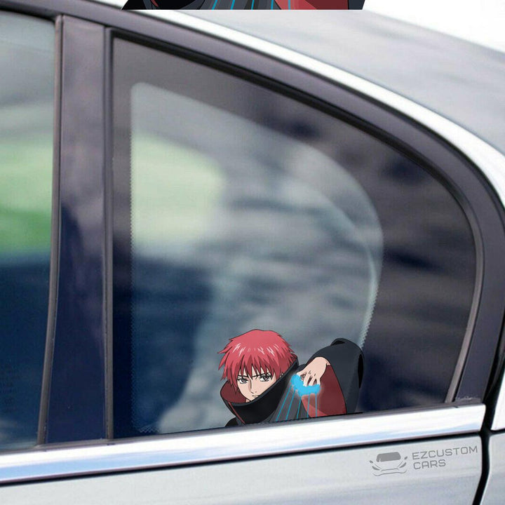 Akatsuki Car Accessories Anime Car Sticker Sasori Akatsuki - EzCustomcar - 2