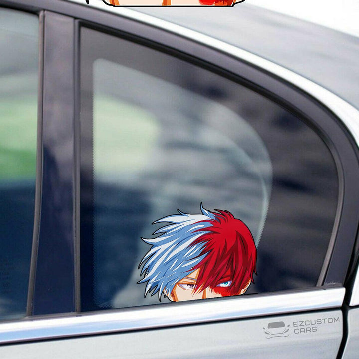 My Hero Academia Car Accessories Anime Car Sticker Shoto Todoroki Gifts for Fans - EzCustomcar - 2