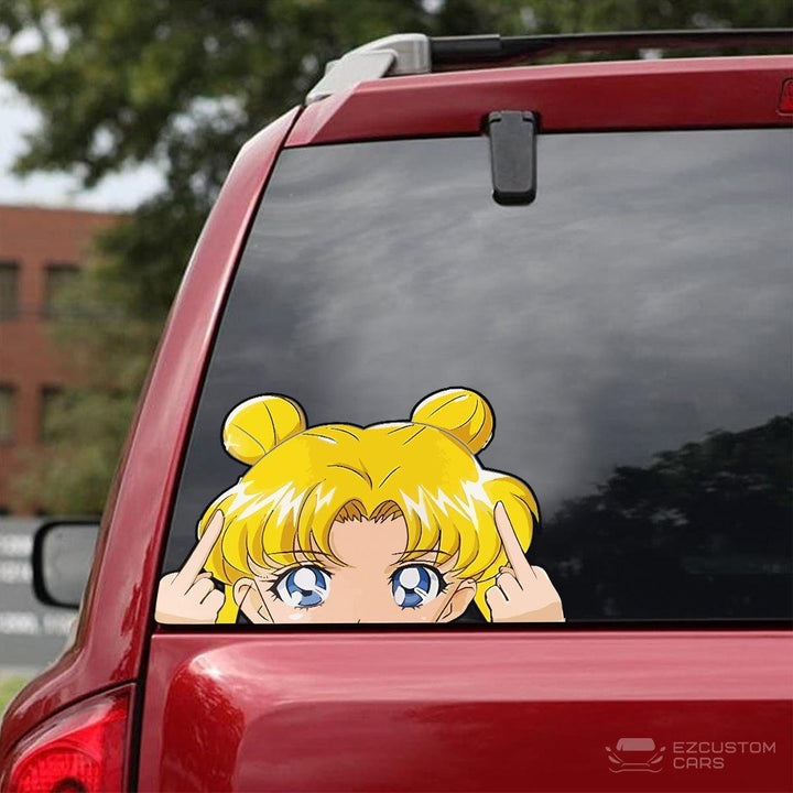 Sailor Moon Car Accessories Anime Car Sticker Sailor Moon - EzCustomcar - 1