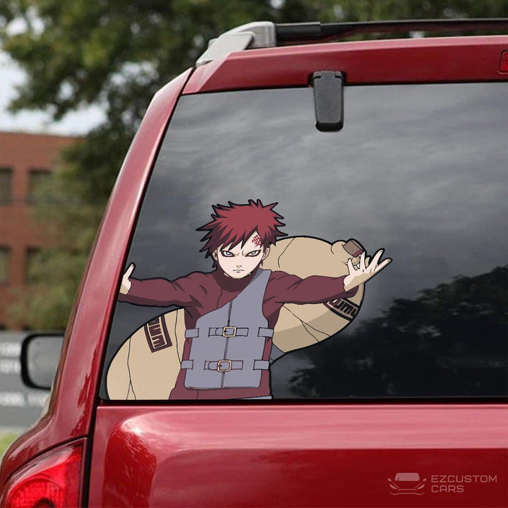 Naruto Car Accessories Anime Car Sticker Gaara - EzCustomcar - 3