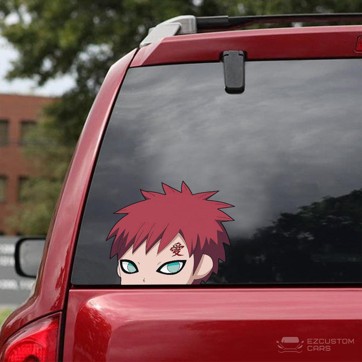 Naruto Car Accessories Anime Car Sticker Gaara gifts for fans - EzCustomcar - 2