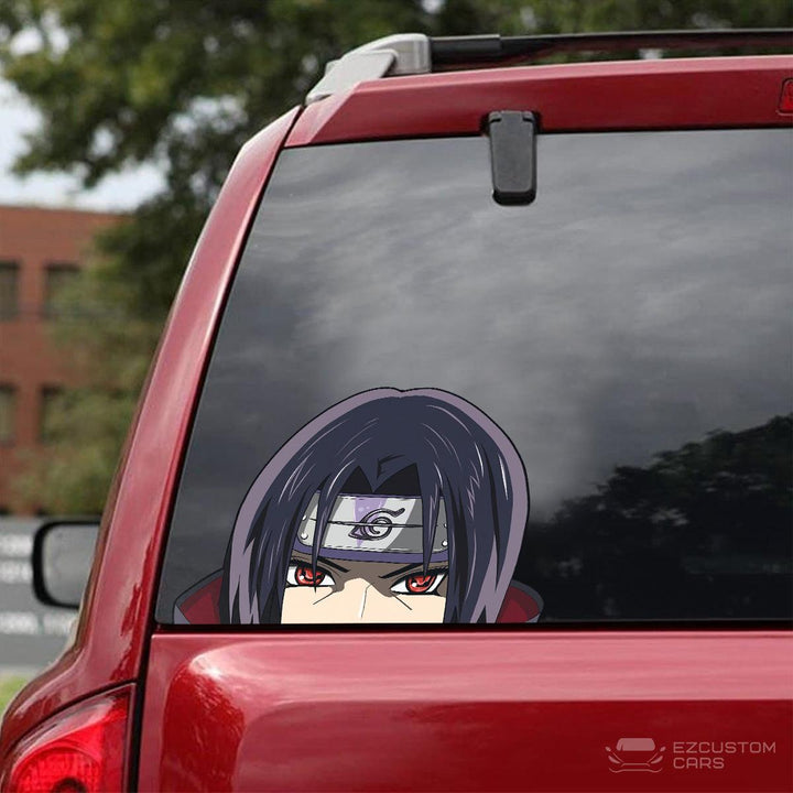 Akatsuki Car Accessories Anime Car Sticker Itachi Sharingan - EzCustomcar - 3