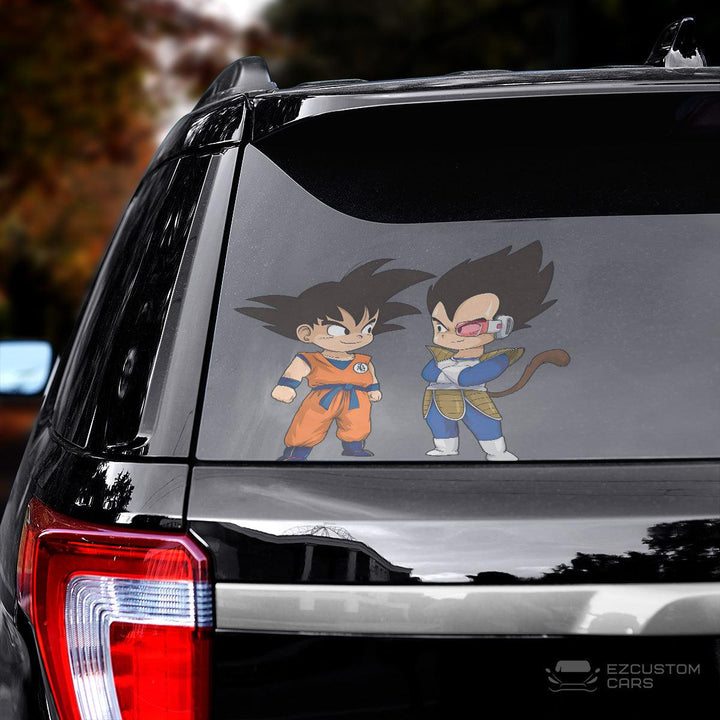 Dragon Ball Z Car Accessories Anime Car Sticker Son Goku x Son Vegeta - EzCustomcar - 3
