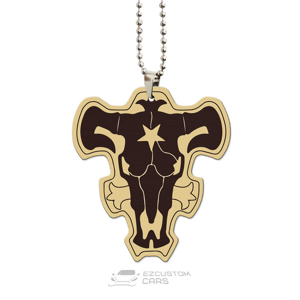 Black Bull Symbols Anime Car Ornament - EzCustomcar - 1