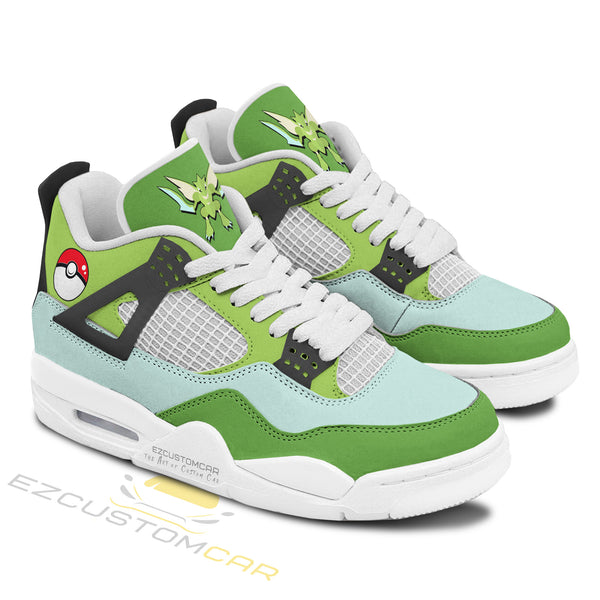 Scyther J4 Sneakers - Personalized Pokemon custom anime shoes - EzCustomcar - 1