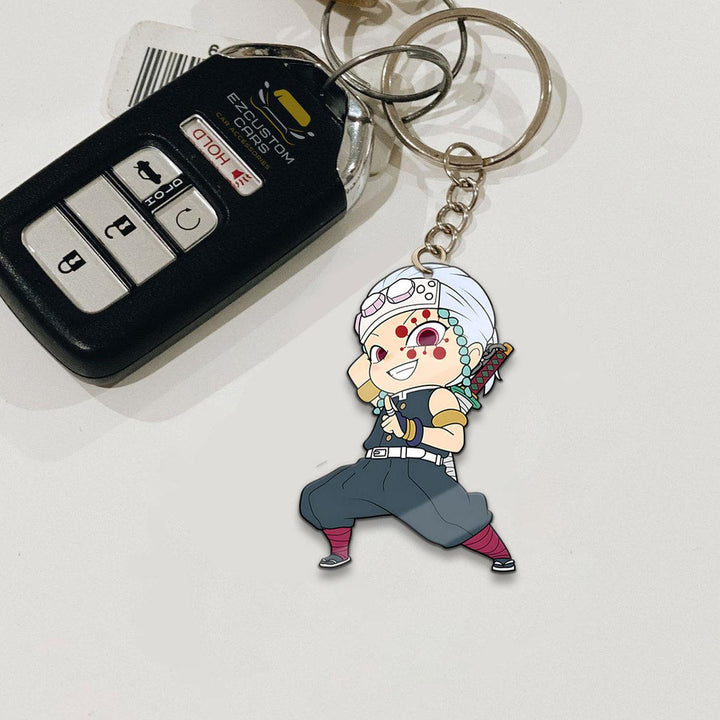 Uzui Tengen Custom Keychains Demon Slayer Anime Car Accessories - EzCustomcar - 2