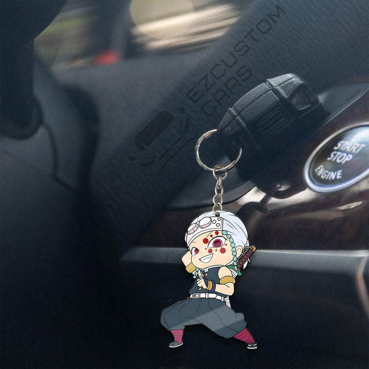 Uzui Tengen Custom Keychains Demon Slayer Anime Car Accessories - EzCustomcar - 4