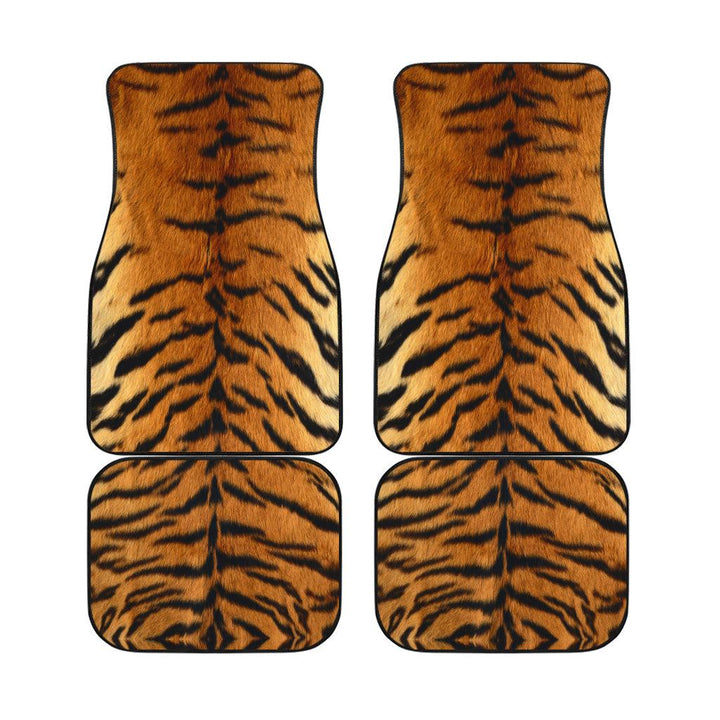 Tiger Skin Car Floor Mats Custom Animal Car Accessories-ezcustomcar-1