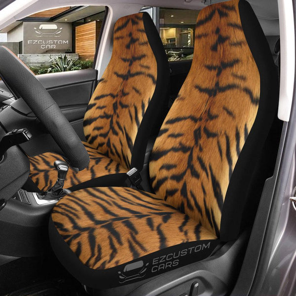 Tiger Skin Car Seat Covers Custom Animal Car Accessoriesezcustomcar.com-1