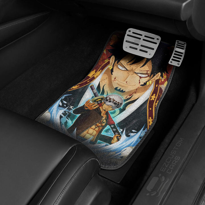 Trafalgar Law One Piece Car Floor Mats Custom Anime Car Accessories - EzCustomcar - 3