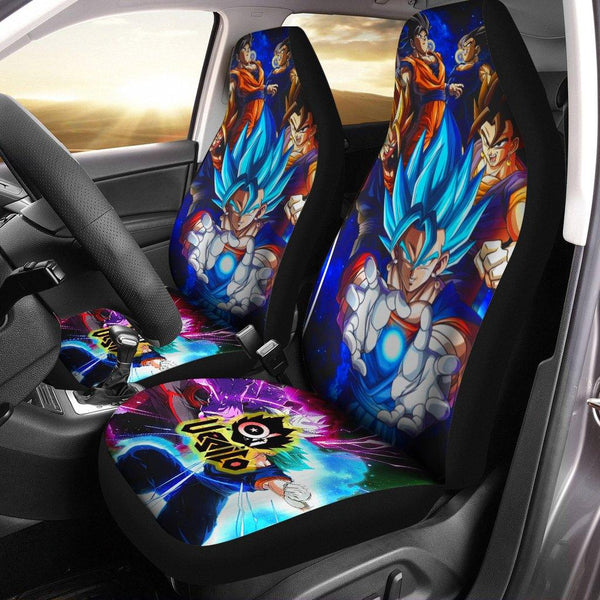 Vegito Car Seat Covers Custom Dragon Ball Super Animeezcustomcar.com-1