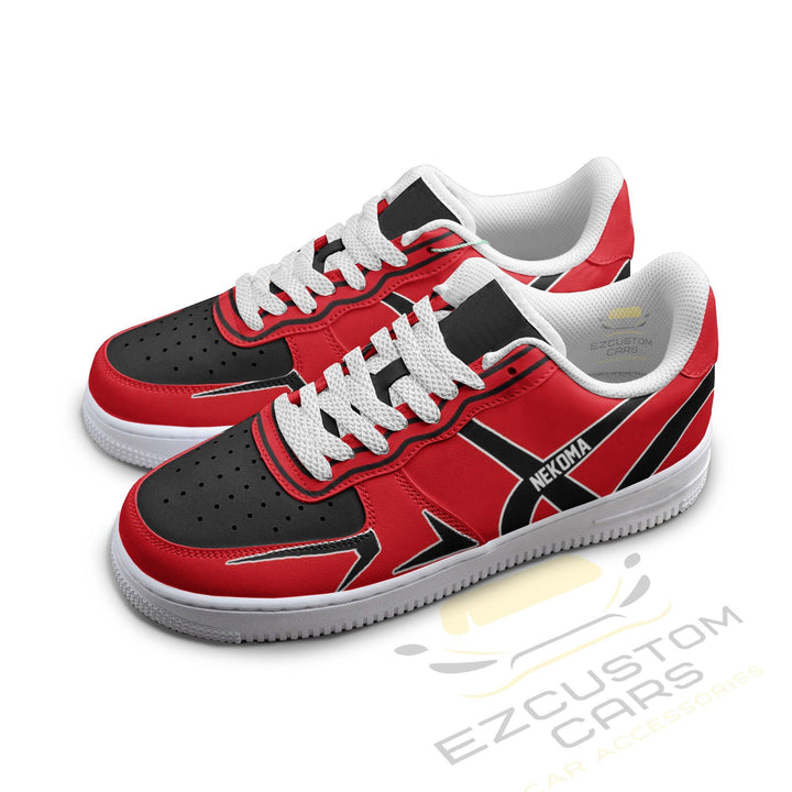 Nekoma High Haikyuu Air Sneakers - EzCustomcar - 2