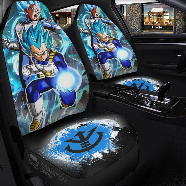 Vegeta Car Seat Covers Custom Anime Dragon Ball Car Accessories - EzCustomcar - 3