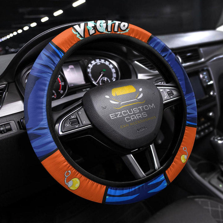 Vegito Dragon Ball Steering Wheel Cover Custom Anime Car Accessories - EzCustomcar - 1
