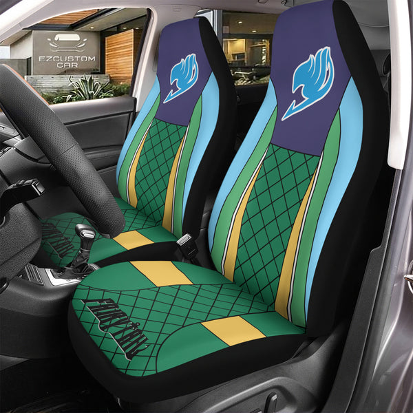 Wendy Marvell Anime Car Seat Covers Custom Fairy Tail Car Accessories - EzCustomcar - 3