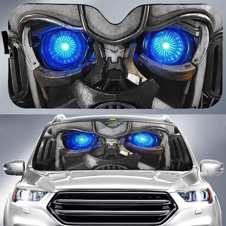 Angry Eye Transformer Car Windshield Sun Shade Custom Movies Transformer Car Accessories - EzCustomcar - 2