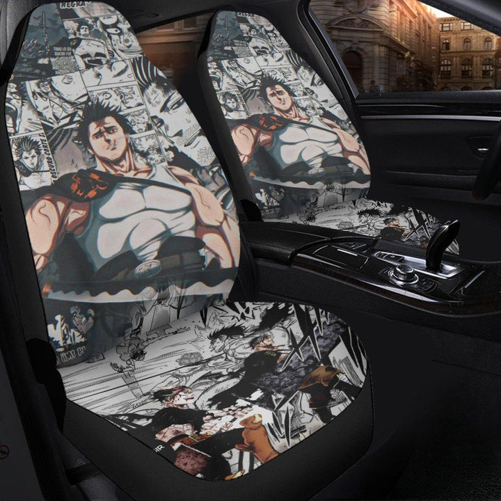 Yami Black Clover Car Seat Covers Anime Fan Gift - Customforcars - 3