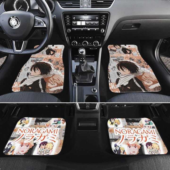 Yato and Hiyor Car Floor Mats Noragami Anime Car Accessories-ezcustomcar-12