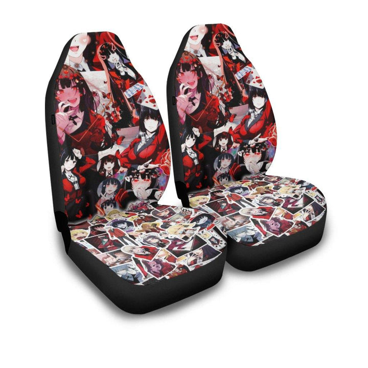 Yumeko Jabami Kakegurui Anime Car Seat Covers - Customforcars - 2