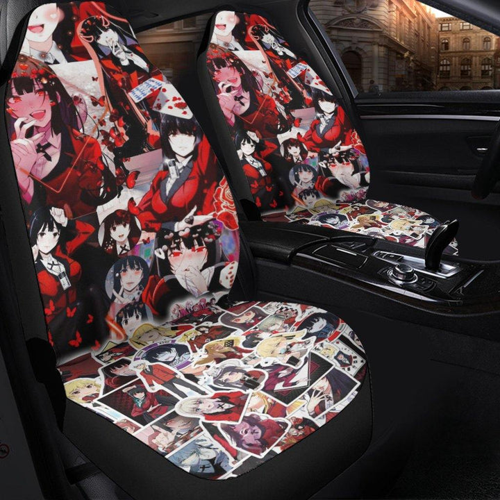 Yumeko Jabami Kakegurui Anime Car Seat Covers - Customforcars - 3
