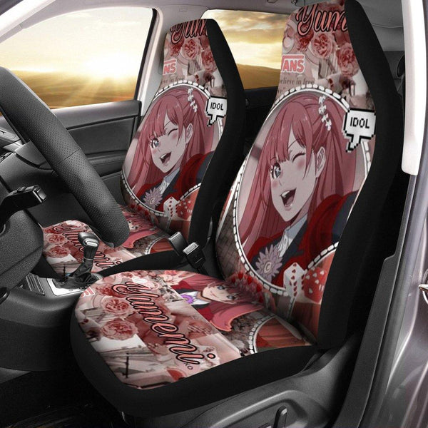 Yumeko  Kakegurui Anime  Car Seat Coversezcustomcar.com-1