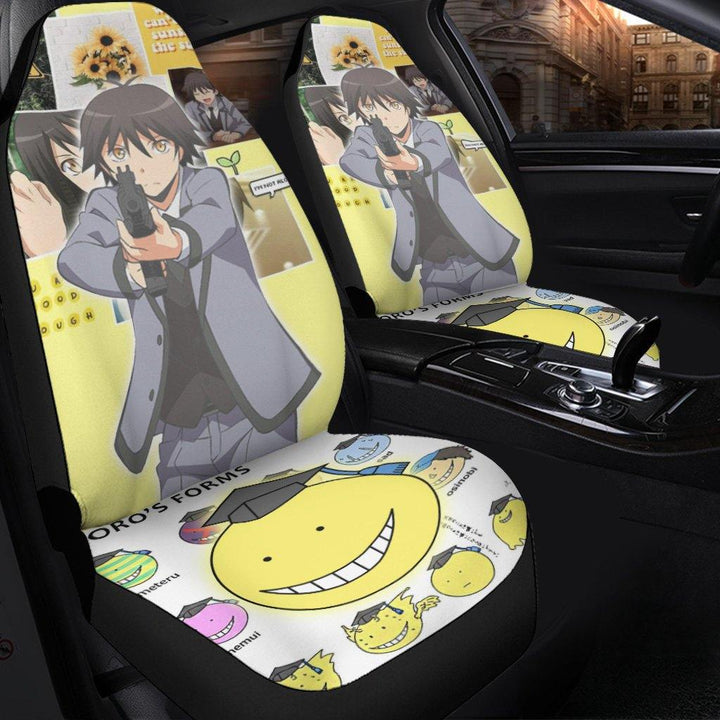 Yuuma Isogai Car Seat Covers Assassination Classroom Anime Car Accessories - Customforcars - 3