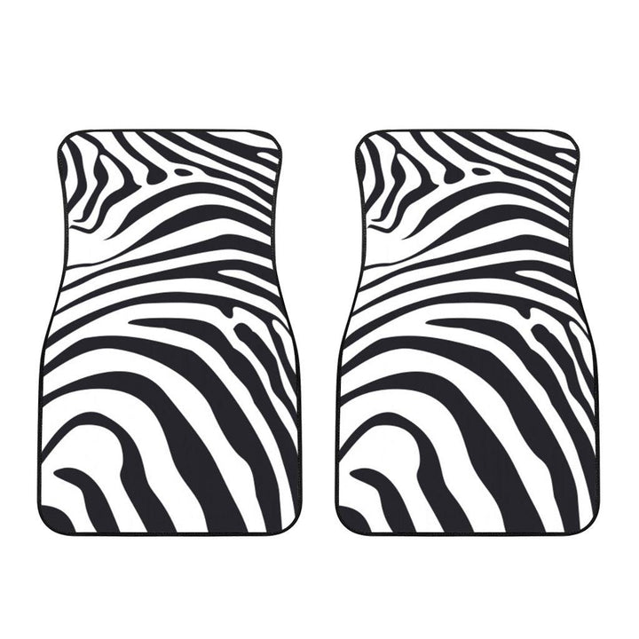 Zebra Skin Car Floor Mats Custom Animal Car Accessories - EzCustomcar - 3