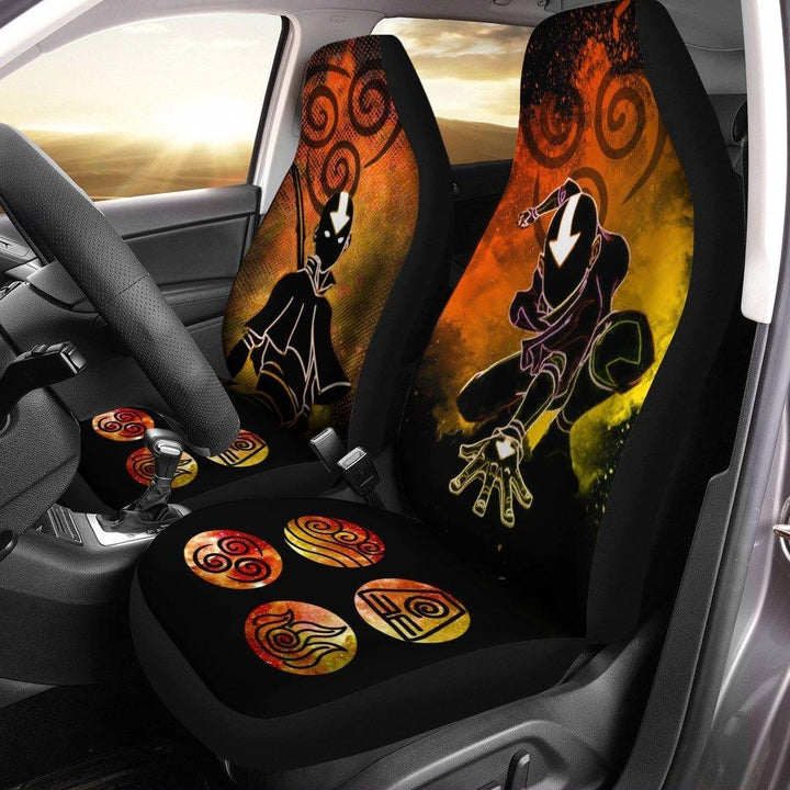 Avatar: The Last Airbender Aang Custom Anime Car Seat Covers - Customforcars - 2