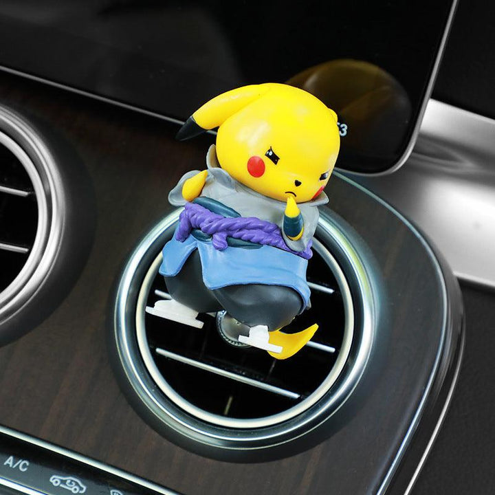 Cute Pikachu Car Air Freshener Vent Clip, Air Fresher For Car, Anime Car Decoration Accessories, Pokemon Action Figure Anime Gift - EzCustomcar - 1