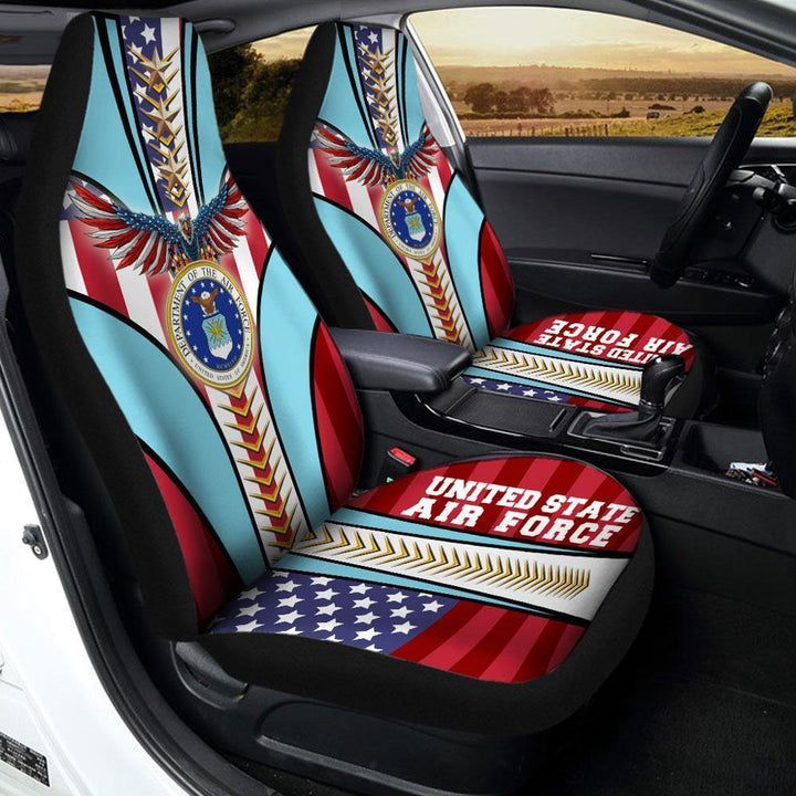 Air Force Army Car Seat Covers US - Customforcars - 2