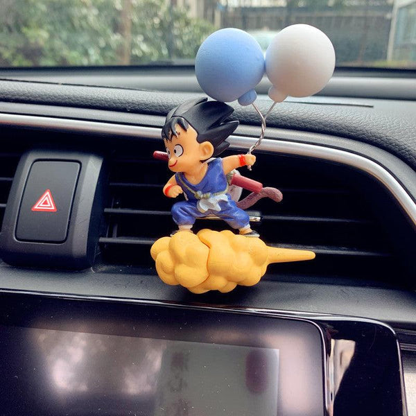 Goku Kid Dragon Ball Z Car Air Freshener Vent Clip, Air Fresher For Car, Anime Car Decoration Accessories, Pokemon Action Figure Anime Gift - EzCustomcar - 1