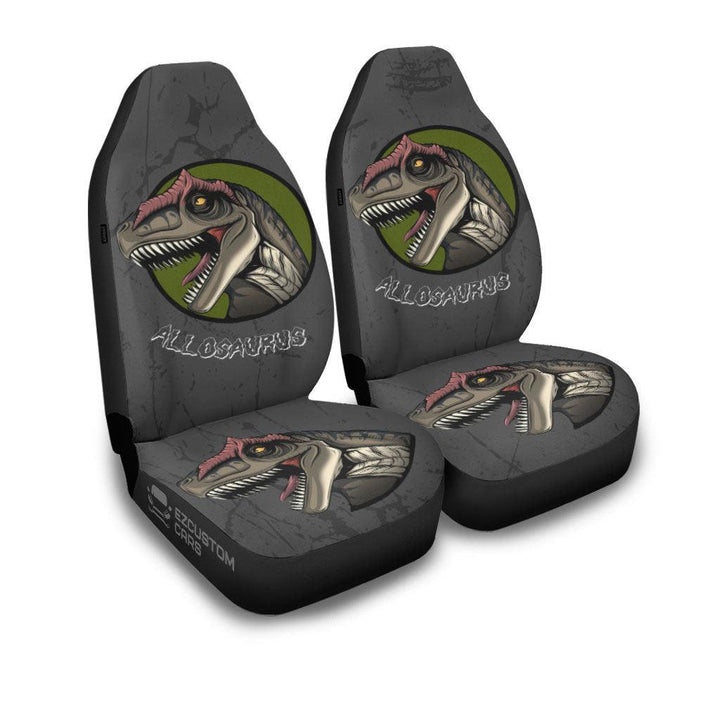 Allosaurus Car Accessories Custom Dinosaur Car Seat Covers - EzCustomcar - 4