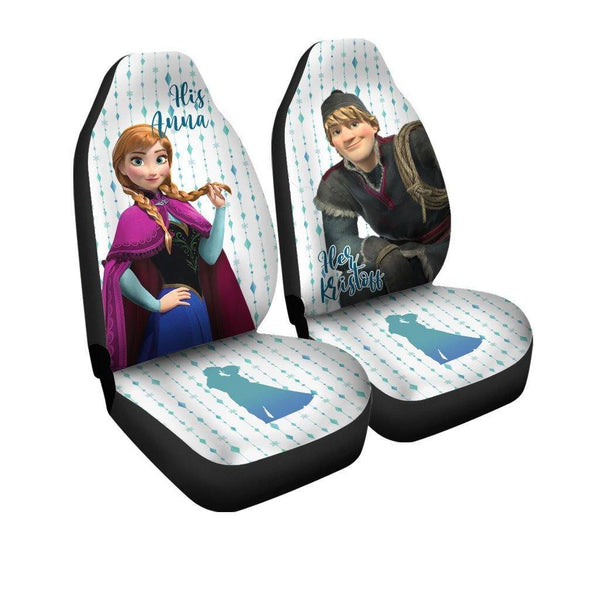 Anna and Kristoff Frozen Car Seat Covers The Best Valentine's Day Giftsezcustomcar.com-1