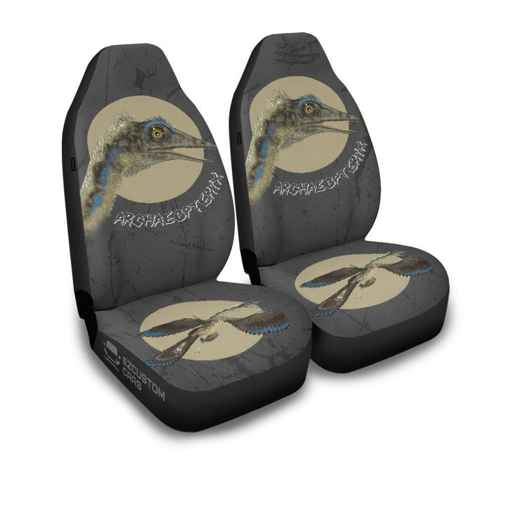 Archaeopteryx Car Seat Covers Custom Dinosaur Car Accessories - EzCustomcar - 4