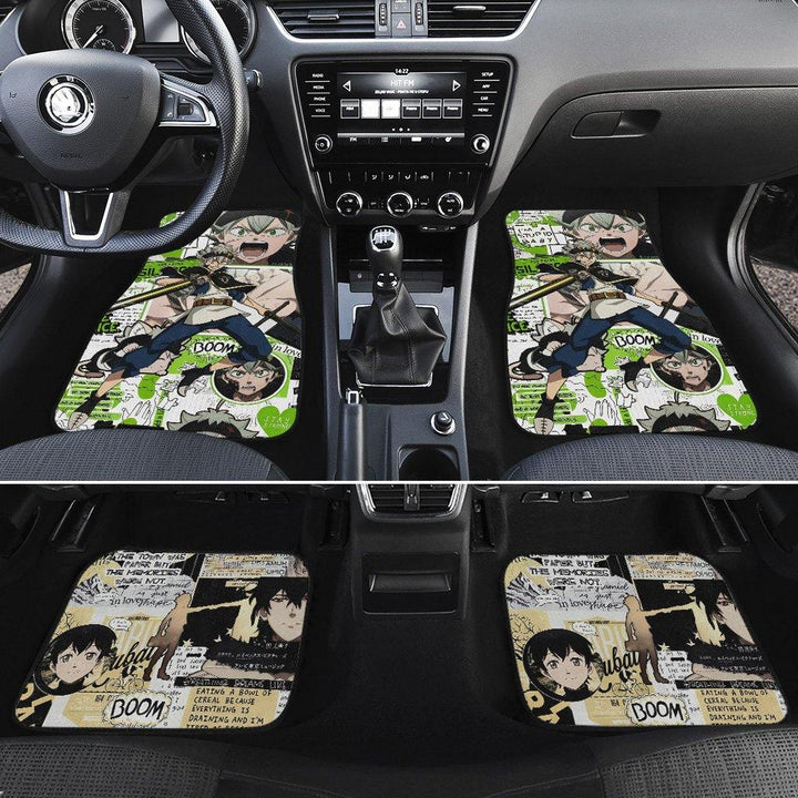 Asta Black Clover Car Floor Mats  Anime Fan Gift-ezcustomcar-12