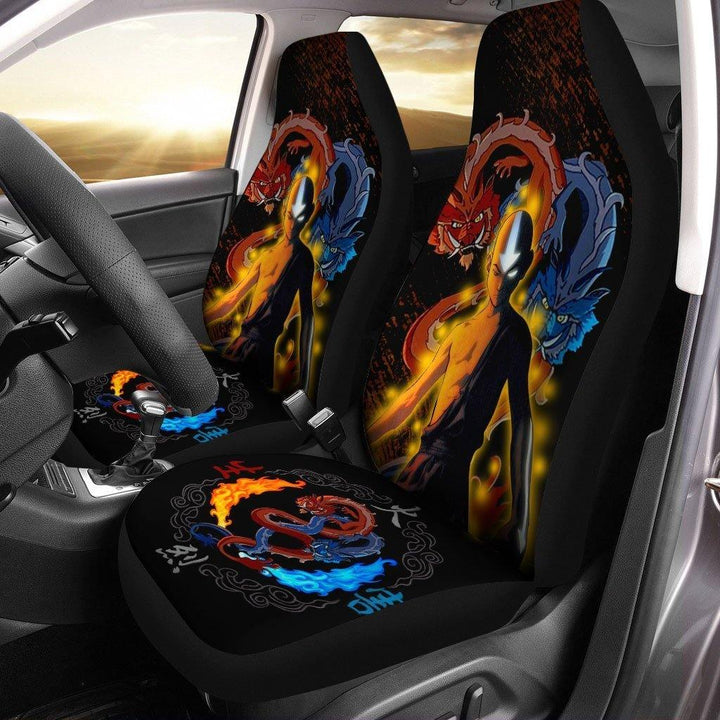 Avatar: The Last Airbender Anime Car Seat Covers Custom Aang - Customforcars - 2