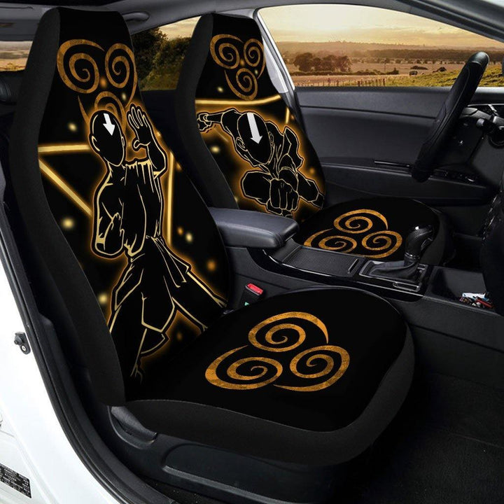 Avatar: The Last Airbender Anime Car Seat Covers Custom Aang - Customforcars - 3