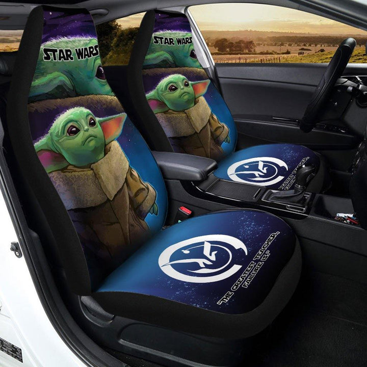 Baby Yoda Car Seat Covers For Star Wars - Customforcars - 2