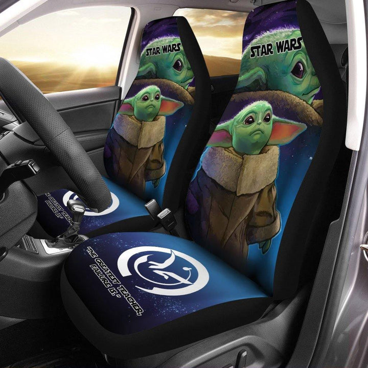 Baby Yoda Car Seat Covers For Star Warsezcustomcar.com-1