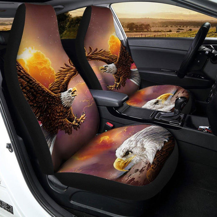 Beauty Eagle Car Seat Covers - Customforcars - 2