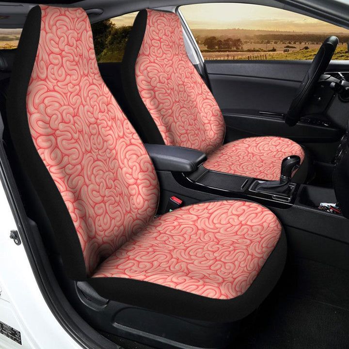 Brain Pattern Car Seat Covers Set Of 2 - Customforcars - 2