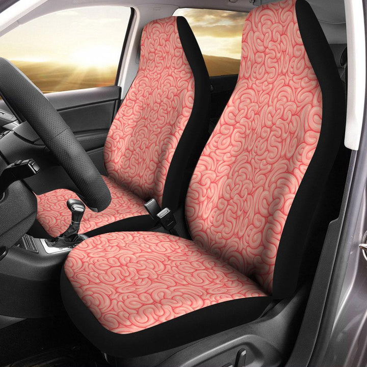 Brain Pattern Car Seat Covers Set Of 2ezcustomcar.com-1