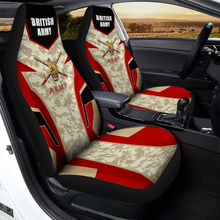 British Army Luxury Car Seat Covers Custom - Customforcars - 3