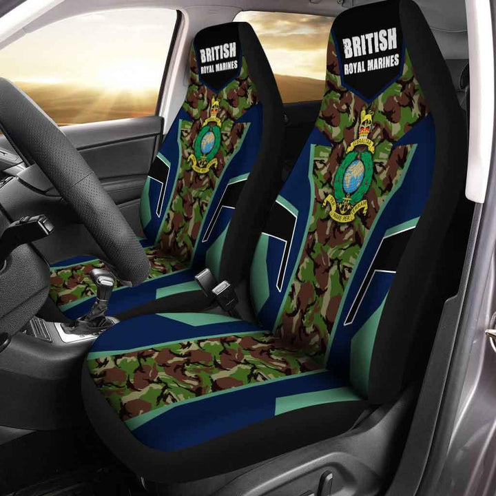 British Royal Marines Luxury Car Seat Covers Custom - Customforcars - 2