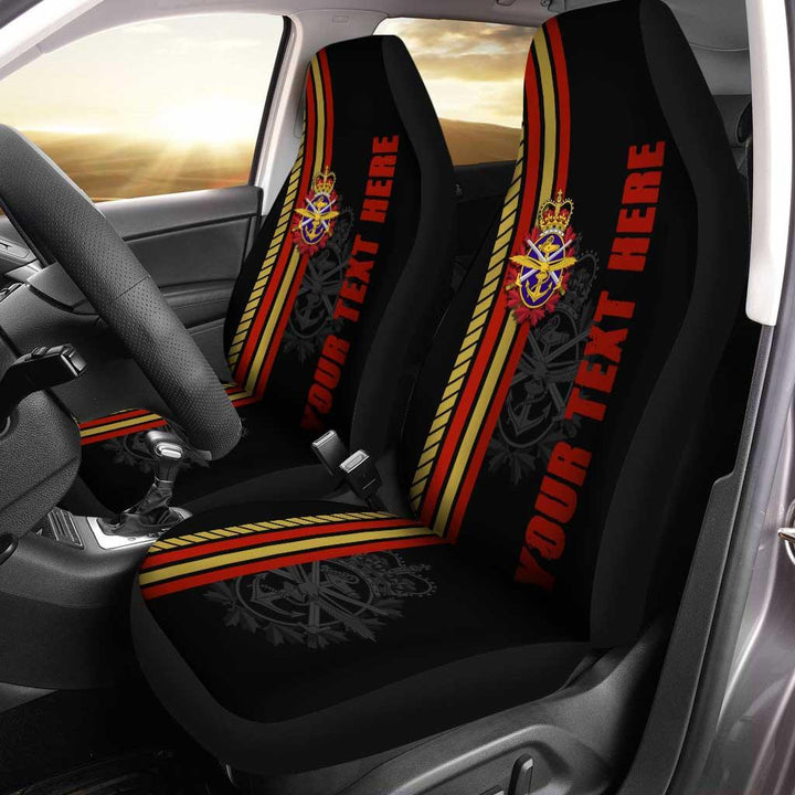Canadian Army Personalized Custom Car Seat Covers - Customforcars - 2