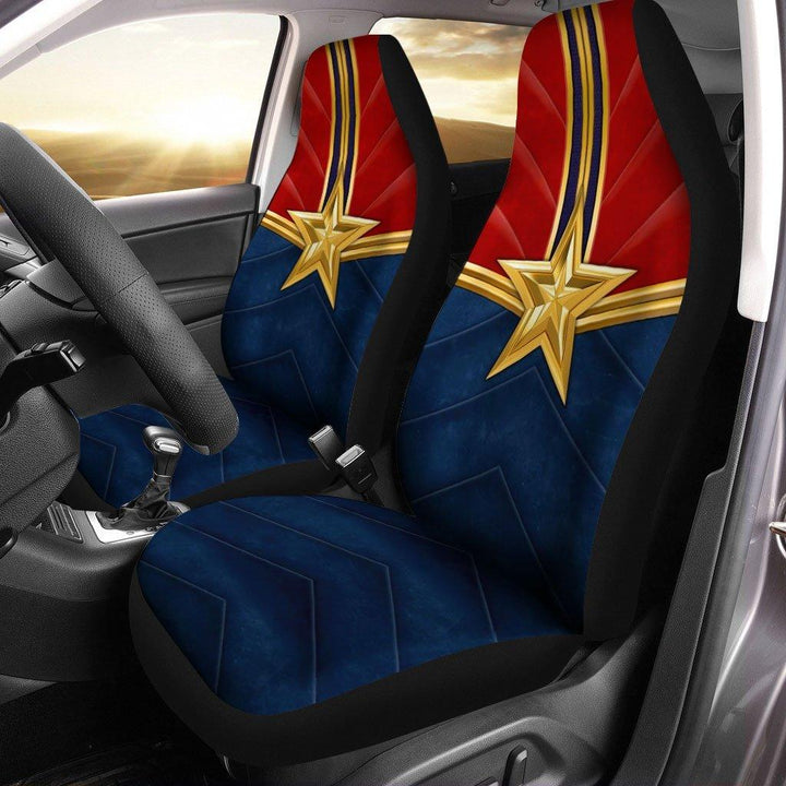 Captain Hero Uniform Custom Car Seat Coversezcustomcar.com-1