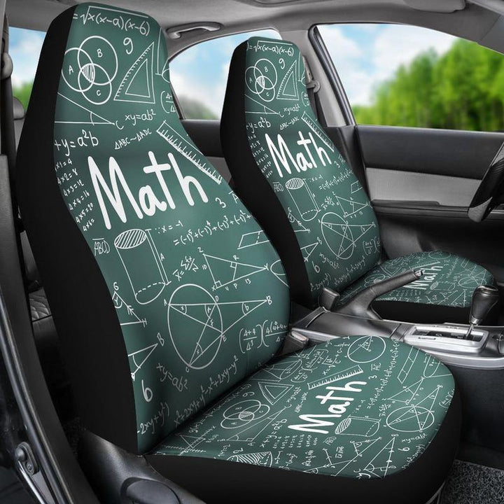 Proud Math Teacher Car Seat Coversezcustomcar.com-1