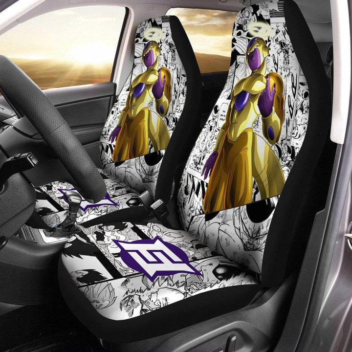 Frieza Mix Manga Car Seat Covers Anime Dragon Ball Superezcustomcar.com-1