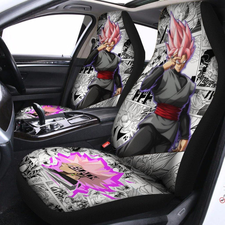Goku Black Mix Manga Car Seat Covers Anime Dragon Ball Super - Customforcars - 2